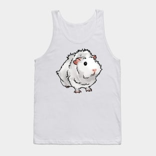 White Abyssinian Guinea Pig Tank Top